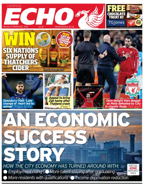 Cover of Liverpool Echo