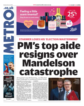 Cover of Metro (UK)