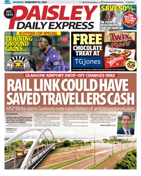 Cover of Paisley Daily Express