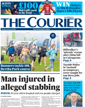 Cover of The Courier & Advertiser (Perth and Perthshire Edition)