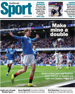 Cover of Herald Sport