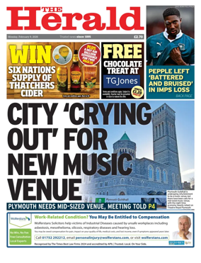 Cover of The Plymouth Herald