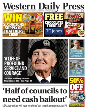 Cover of Western Daily Press