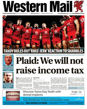 Cover of Western Mail