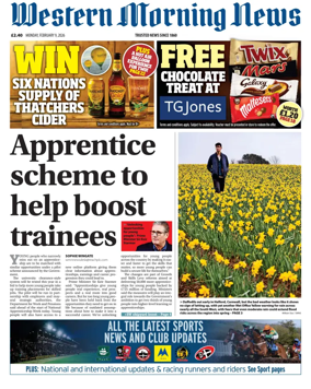 Cover of Western Morning News