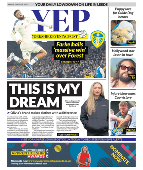 Cover of Yorkshire Evening Post