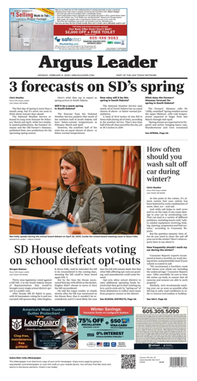 Cover of Argus Leader