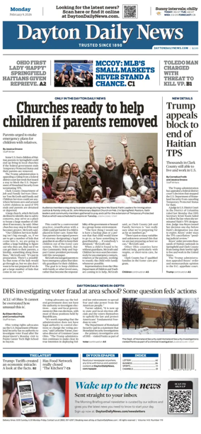 Cover of Dayton Daily News