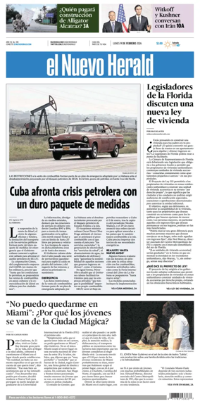 Cover of El Nuevo Herald
