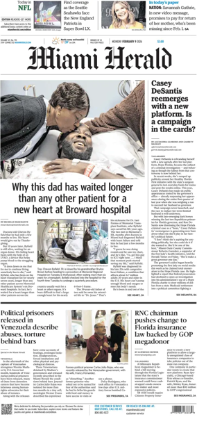 Cover of Miami Herald