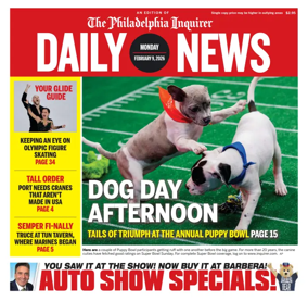 Cover of Philadelphia Daily News