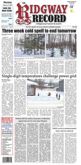 Cover of Ridgway Record