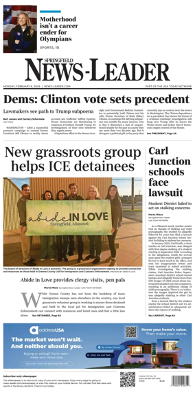 Cover of Springfield News-Leader