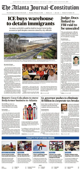 Cover of The Atlanta Journal-Constitution