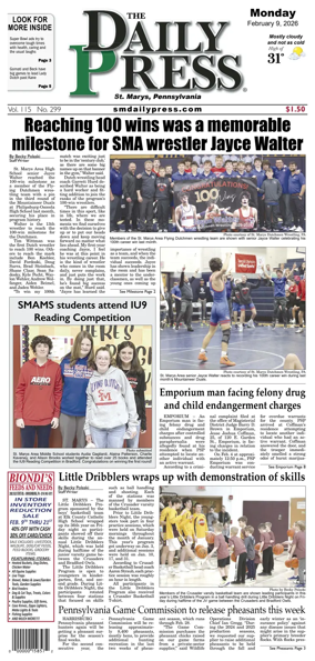 Cover of The Daily Press