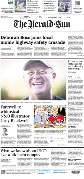 Cover of The Herald Sun