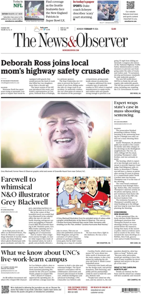 Cover of The News & Observer