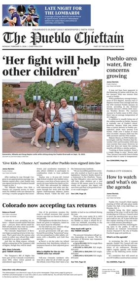 Cover of The Pueblo Chieftain