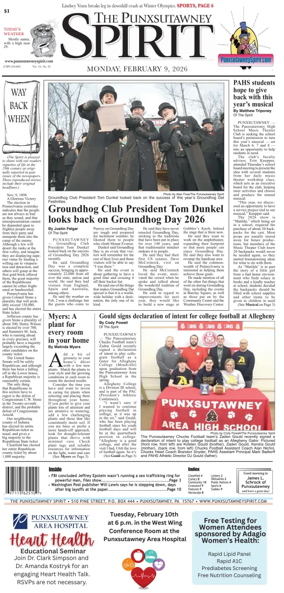 Cover of The Punxsutawney Spirit