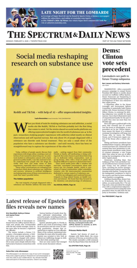 Cover of The Spectrum & Daily News