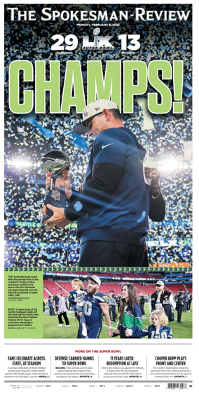Cover of The Spokesman-Review (Spokane)
