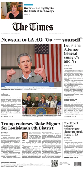 Cover of The Times (Shreveport)