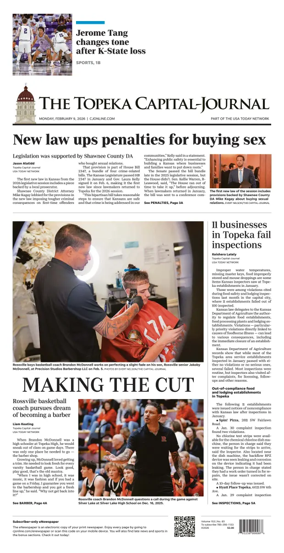 Cover of The Topeka Capital-Journal