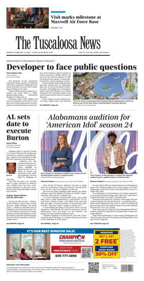 Cover of The Tuscaloosa News