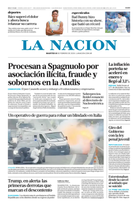 Cover of La Nacion