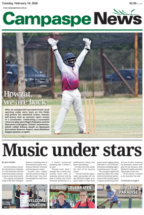 Cover of Campaspe News