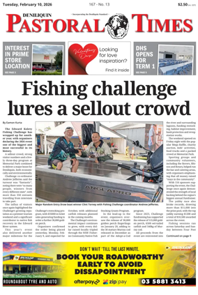 Cover of Deniliquin Pastoral Times