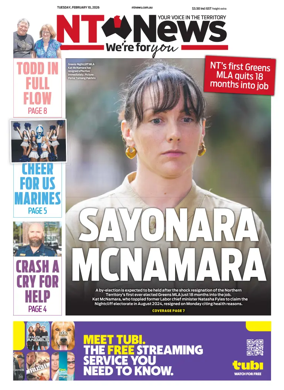 Cover of NT News