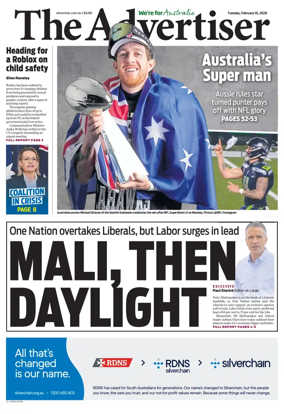 Cover of The Advertiser