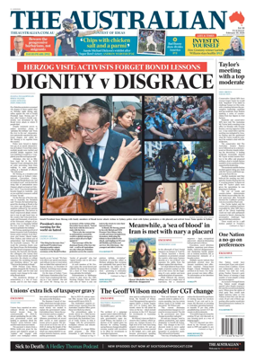 Cover of The Australian