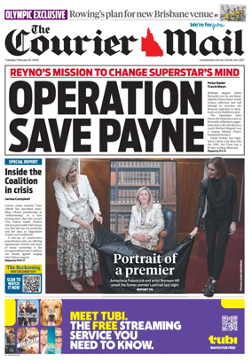 Cover of The Courier-Mail