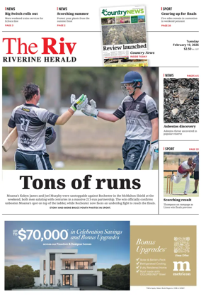 Cover of The Riverine Herald