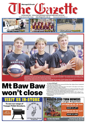 Cover of Warragul & Drouin Gazette