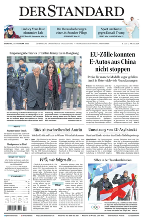 Cover of Der Standard