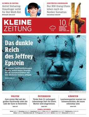 Cover of Kleine Zeitung Kaernten