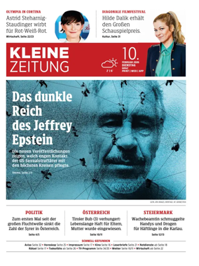 Cover of Kleine Zeitung Steiermark