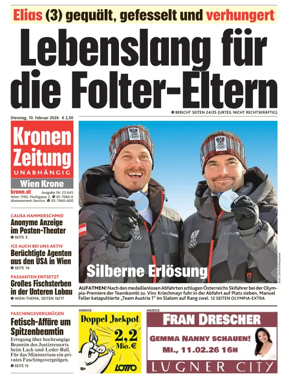 Cover of Kronen Zeitung