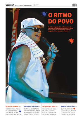 Cover of Correio da Bahia
