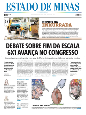 Cover of Estado de Minas (Brazil)