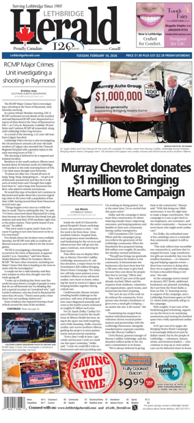 Cover of Lethbridge Herald
