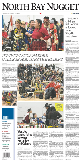 Cover of North Bay Nugget