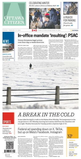 Cover of Ottawa Citizen