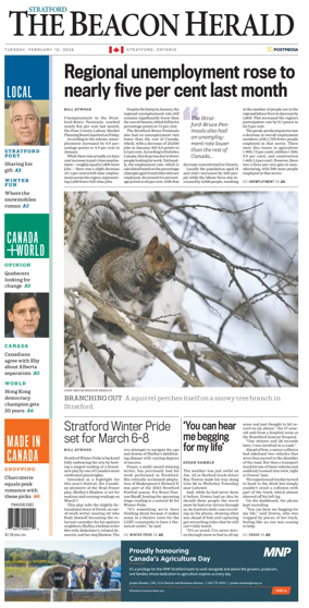 Cover of The Beacon Herald