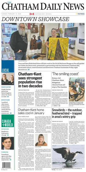 Cover of The Chatham Daily News