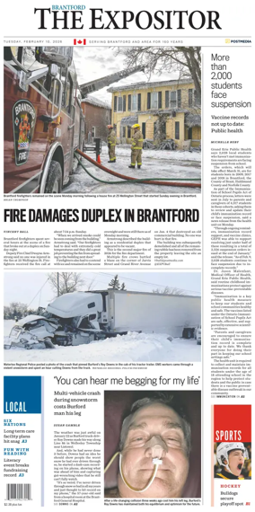Cover of The Expositor (Brantford)