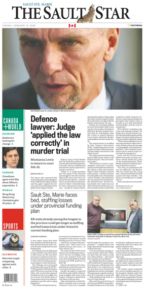 Cover of The Sault Star